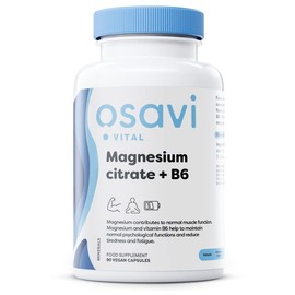 Osavi Magnesium Citrate + B6, 375mg - 90 vcaps
