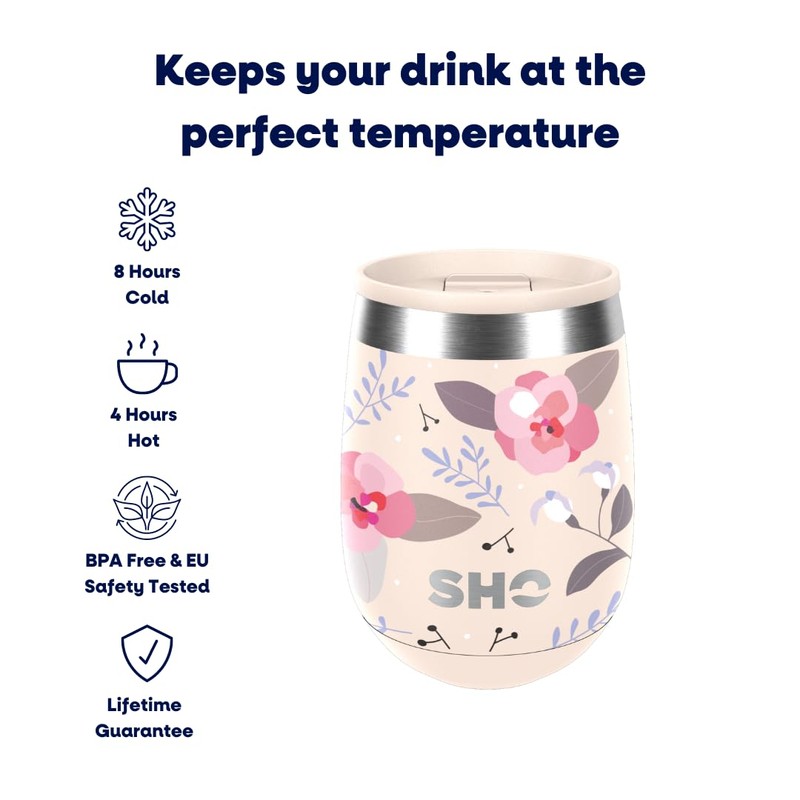 SHO Pacto - Ultimate Insulated Stainless Steel Reusable Coffee Cup