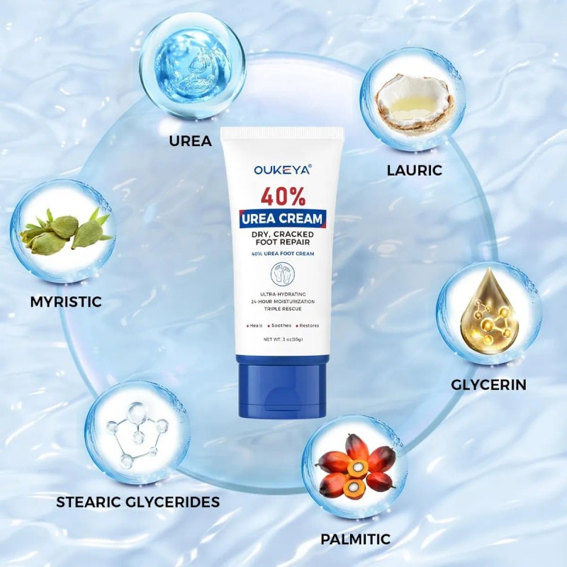 Oukeya Crema De Urea 40% Tubo De Urea Crema De