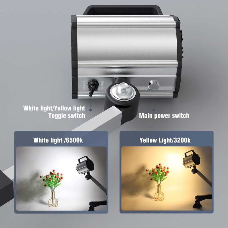 YouTeMei Led Machine Light Flex Arm Machine Lights Multipurpose Waterproof