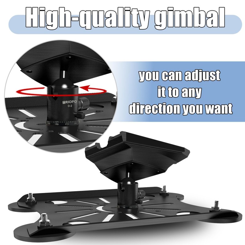 Adjustable Starlink Gen 3 Roof Mount, Ybervont Starlink Magnet Mounting