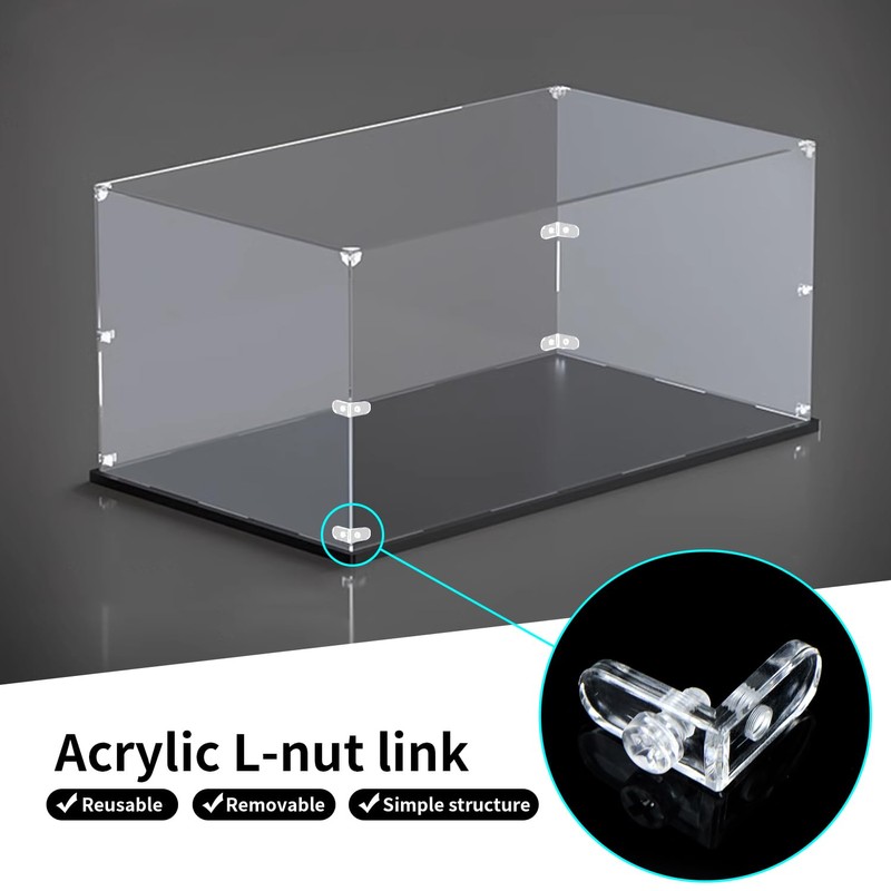 Pack of 20 L-angle connectors, mounting bracket, right angle, mounting