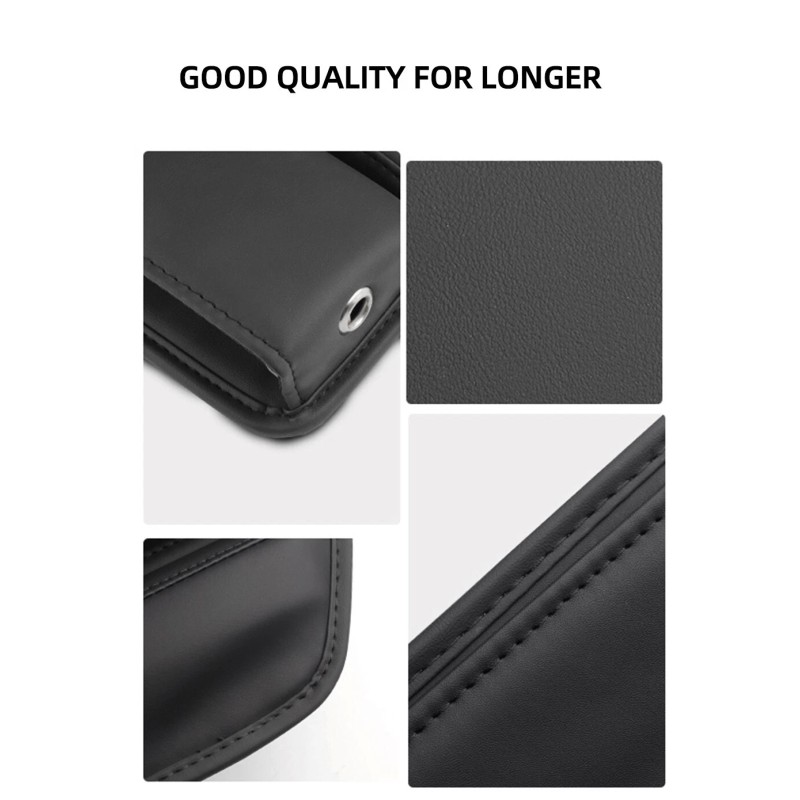 Car Seat Gap Storage Bag Crevice Box PU Leather Console