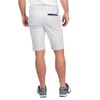 Island Green IGSHO2081 Mens Pop Trim Cotton Shorts Light Grey
