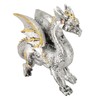 Mechanical Steampunk Dragon Sculpture Decorative Resin Dragon Statue for Bedrooms