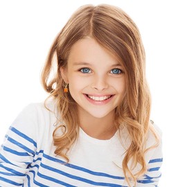 CiNily Gold Plated Dangle Earrings for Women Ladies Leverback Yellow Opal Drop Earrings