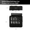 KATISUN Knife Set Roll Bag, 8 Pieces German High Carbon