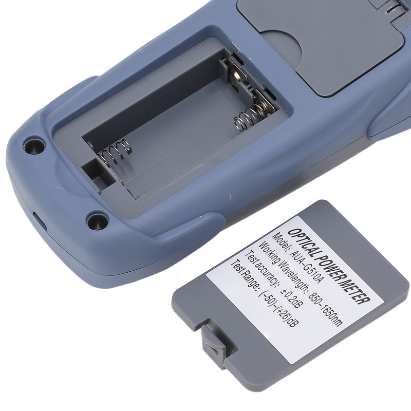 Optical Fiber Power Meter Optic Cable Tester ‑50~+26dbm with LED