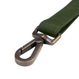 Carhartt Field Dog Leash, Durable 600-Denier Fabric W/Adjustable Metal D-Ring Hardware, Oak Leaf, Large