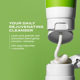 Murad Renewing Cleansing Cream - Anti-Aging, Cleansing Cream Face Wash - Lactic Acid and Antioxidant Vitamin-E Face Cleanser for Tightening, 5 Fl Oz