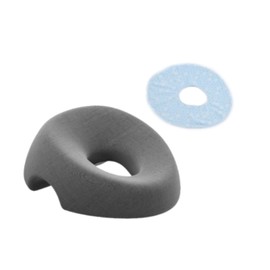 Milageto Face Down Massage Pillow Lying Down Pillow Removable Cover Sleeping Pillow Beauty Salon Pad for SPA Bed Bedroom Home Sleeping, Grey