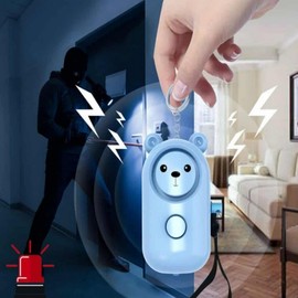 Twin Pack Personal Safety & Child Alert Alarm Portable Alarm - Blue/Pink