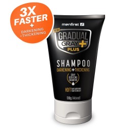 Gradual Gray PLUS Shampoo - Darkening + Thickening - 3x Faster - 2 PACK