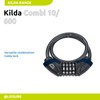 Squire Heavy Duty Bikelock (Kilda Combi) - 4 Wheel Combination
