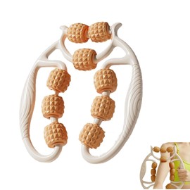 Eruceky Foam Roller Massage, 360° Manual Massage Tools, Ring Clamp Leg Massage Stick, Anti Cellulite, Neck, Shoulder, Thigh, Legs and Arms, Relaxation Around the World of Fascia