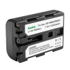 For Sony 1x Kastar Battery for Sony NP-FM50 DCR-PC104 DCR-PC105