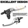 PowerMotor Clutch Brake Lever Set，22mm 7/8 inch Folding Aluminum Clutch