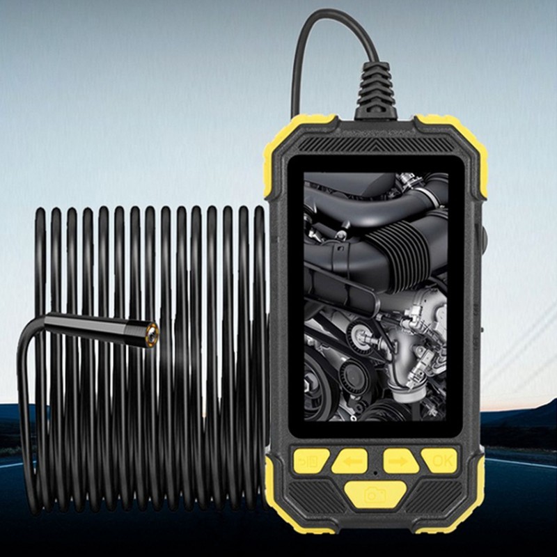Screen Endoscope 4.3in Inspection Camera 8mm Lens HD Digital Portable