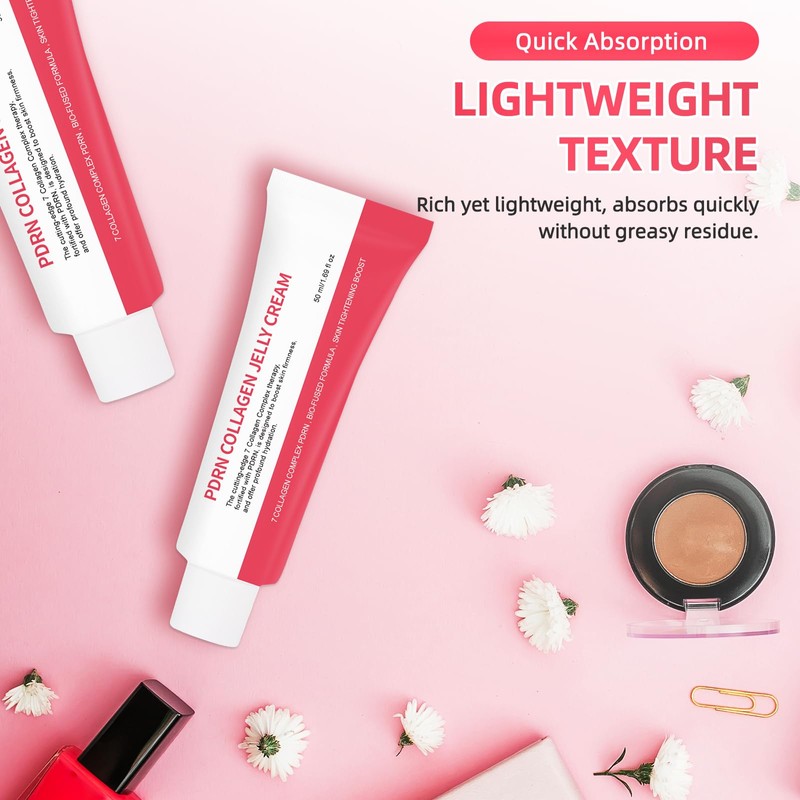 Collagen Jelly Cream -Collagen Face Cream for Deep Hydration, Skin