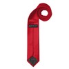 Jacob Alexander Men's Skinny Width 2" Solid Color Tie -