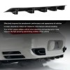 DREAMIZER For 2004-2008 Acura TL Carbon Fiber Rear Lip Bumper