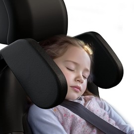 Heapany [Upgraded] Car Headrest Pillow, Head Support Neck Pillows, Roadpal Adjustable Sleeping Headrest for Kids Adults Travel