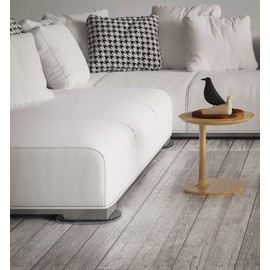 Super Sliders 4726595N Reusable XL Heavy Furniture Movers for Hardwood Floors Felt Protectors, Brown, 4 Pack