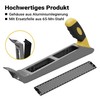 Wiltec Plasterboard Plane 250 mm with Rasp File, Edge Planer