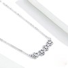 PAHALA 925 Sterling Silver Dog and Cat Paw Choker Footprint