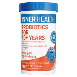 Inner Health Probiotics for 50+ Years Probiotic 40 Capsules