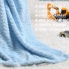 CREVENT Small Fluffy Warm Baby Toddler Blanket for Boy Infant