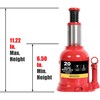 BIG RED 20 Ton (40,000 LBs) Low Profile Bottle Jack