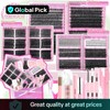 1686 Pcs Lash Clusters Kit, Mega/ultra/Dramatic/Volume/Full/Spikes/ Bottom Lashes Clusters Kit