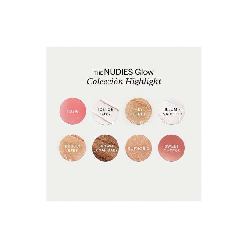 NUDESTIX Nudies Glow Highlighter Stick – Multi-Use Cream Highlighter for
