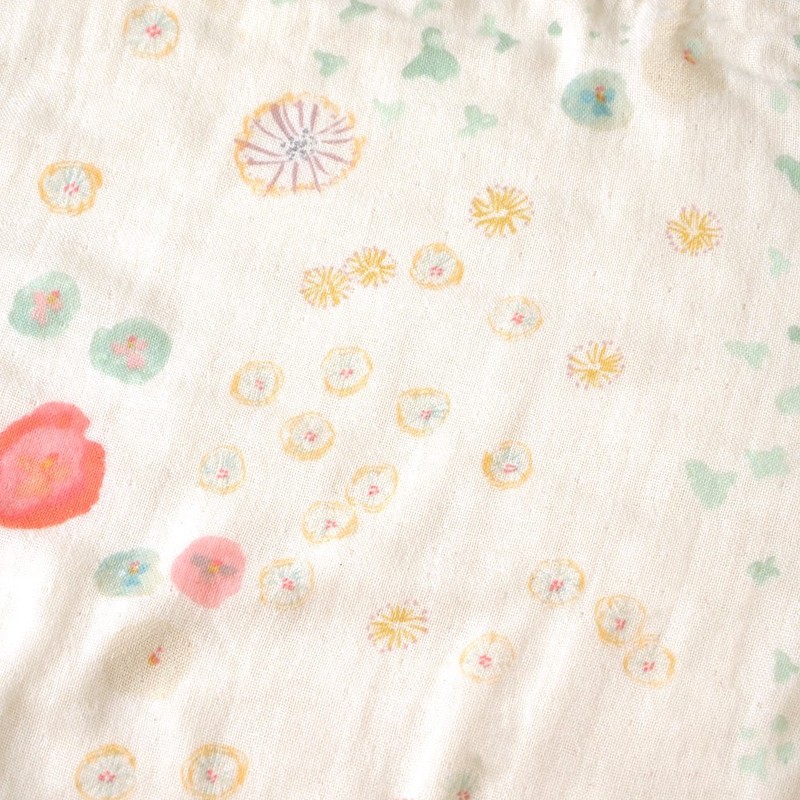 10mois NAOMI ITO 9858 Cotton Gauze Bath Gauze Set of