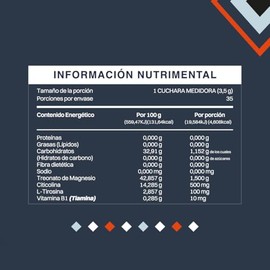 Anahuac Cogniq Treonato de Magnesio 125g