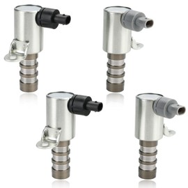 JDMEXEV 4PCS Engine Variable Valve Timing VVT Solenoid Intake Exhaust Compatible with Ford F-150 Edge Expedition Explorer Lincoln MKS MKT MKX MKZ Replacement for AT4Z6M280A AT4Z6M280B 917-198 917-197