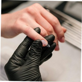 Healeved Women's Manicure Supplies 120pcs Fake Nails Fingernail Tips Easy to Trim Apply Full Coverage Nail Tips Set