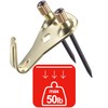 ANCIRS 20 Pack 50lbs Picture Frame Hangers Hooks with Nails,