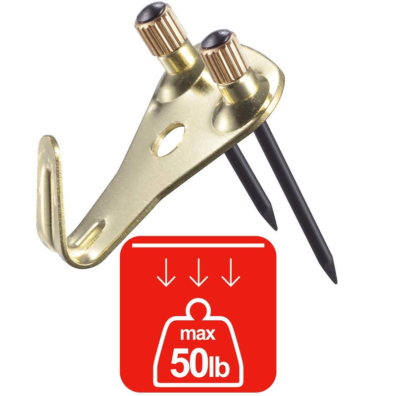 ANCIRS 20 Pack 50lbs Picture Frame Hangers Hooks with Nails,