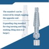 Putiqcher Ring Stretcher Enlarges Mandrel Wedding Ring Size Jewelry Ring