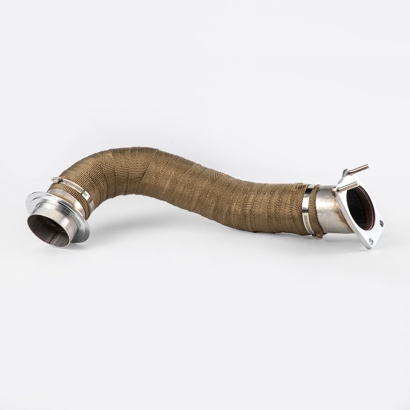Kucaruce 1Pc Stainless Steel Exhaust Pipe for 2017-2025 Silverado Sierra