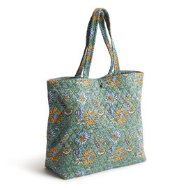 Vera Bradley Premium Cotton Large Miramar Weekender, Gemstone Paisley