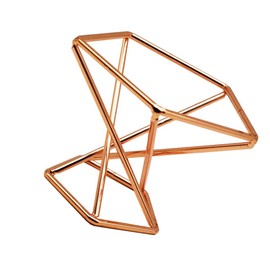 Itisyou Makeup Sponge Holder Puff Stand Puff Stand Makeup Sponge Stand Puff Storage Makeup Puff Holder for Women Lady Girl Beauty Tool (Rose Gold)