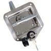 1-Pack Trailer Door Latch Rv Door Tool Box Lock T-Handle