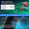 Training Badminton Racket Physical Education Exercise Sports Equipment Iron Alloy