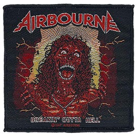 Airbourne Breakin' outta hell Patch multicolour
