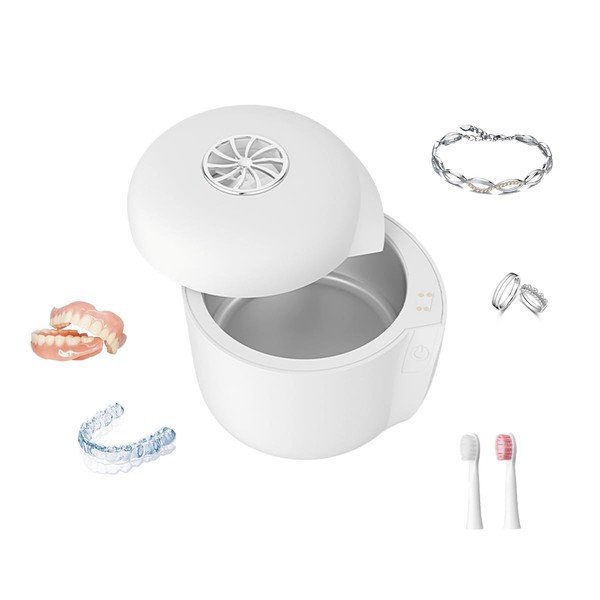 SAVE-Z Ultrasonic Cleaning Machine, Small, Denture Cleaning Machine, Accessory Cleaning