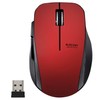 Elecom M-FBL01DBXSRD Mouse Wireless (Receiver Included) M Size, 5 Buttons