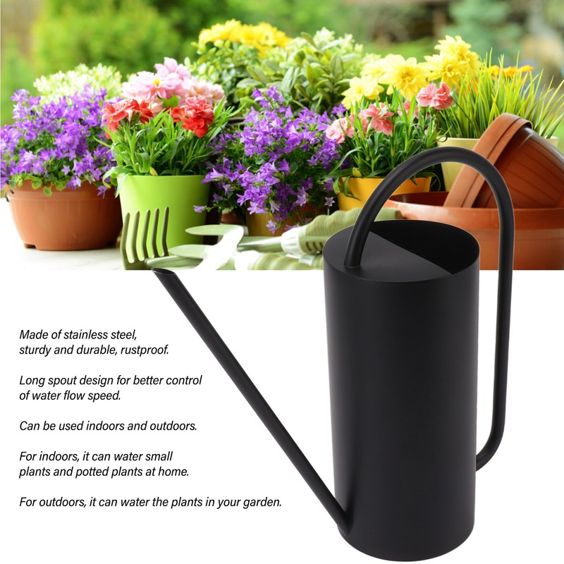 Plants Watering Can Long Spout 1500ml Large Capacity Watering Kettle
